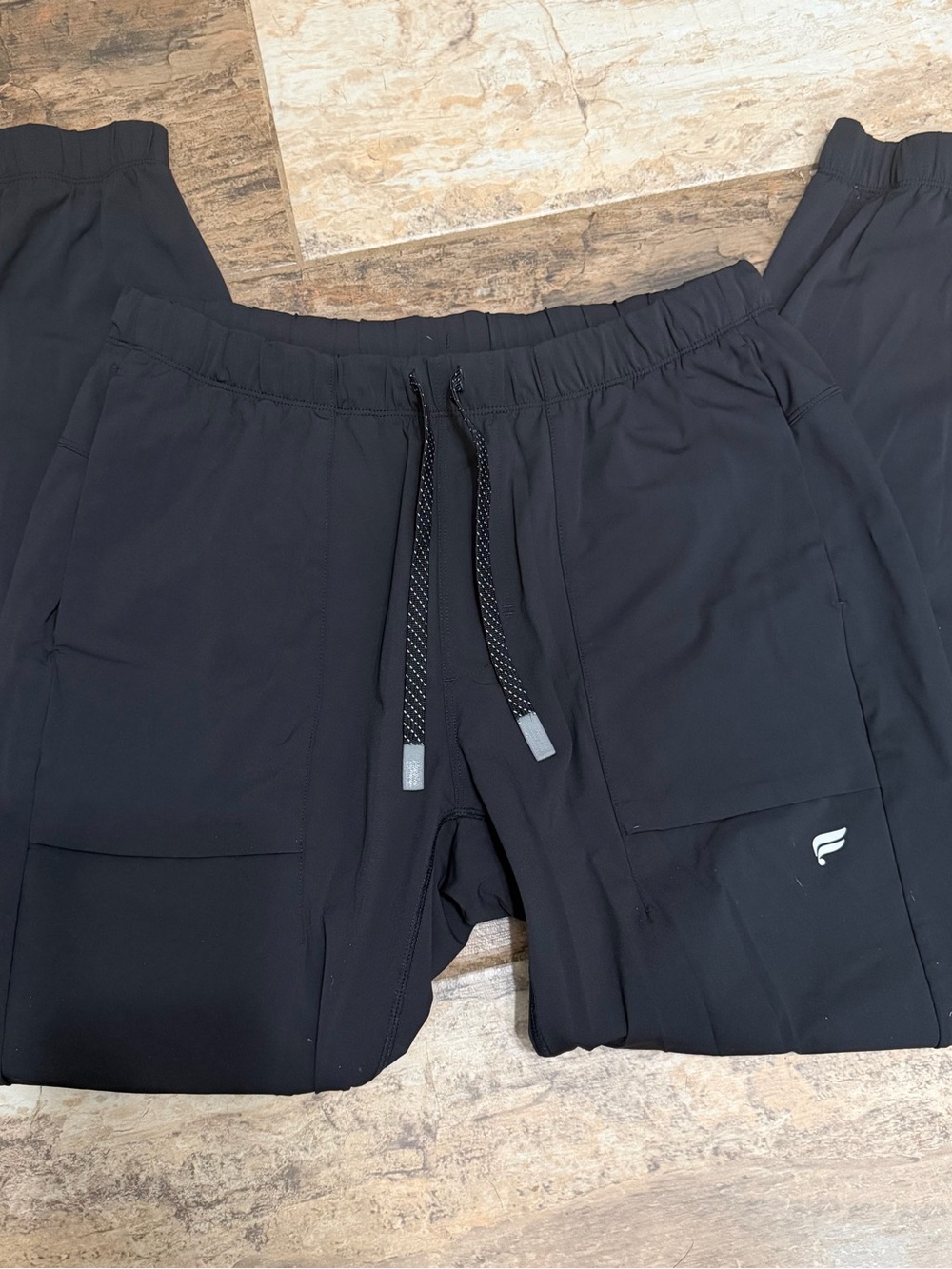Fabletics Black Men's Jogger Sweatpants